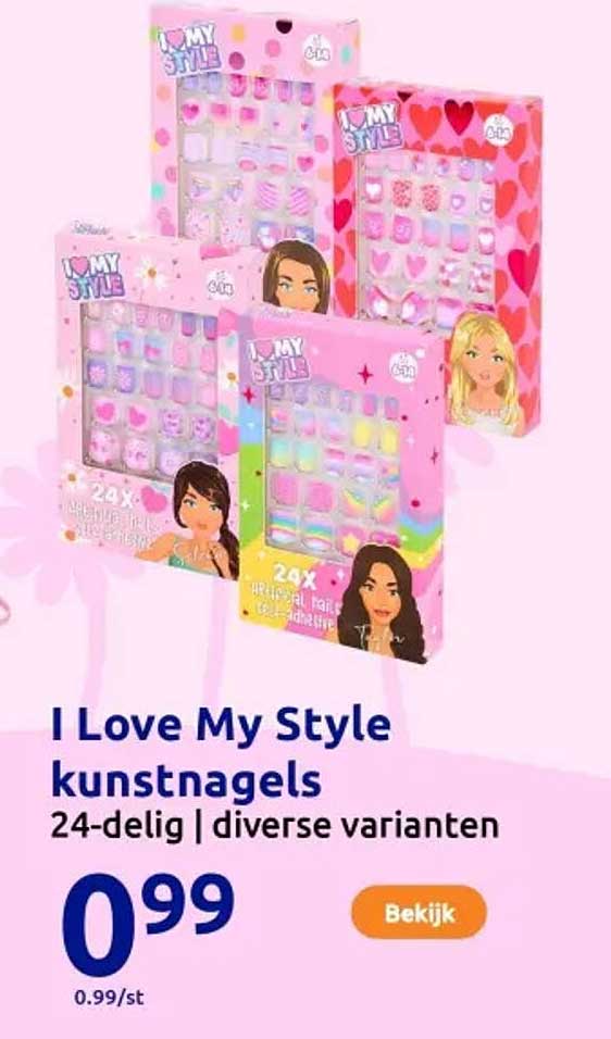 I Love My Style kunstnagels