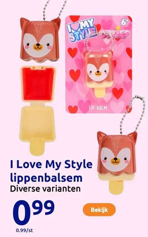 I Love My Style lippenbalsem