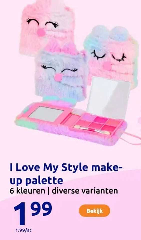 I Love My Style make-up palette