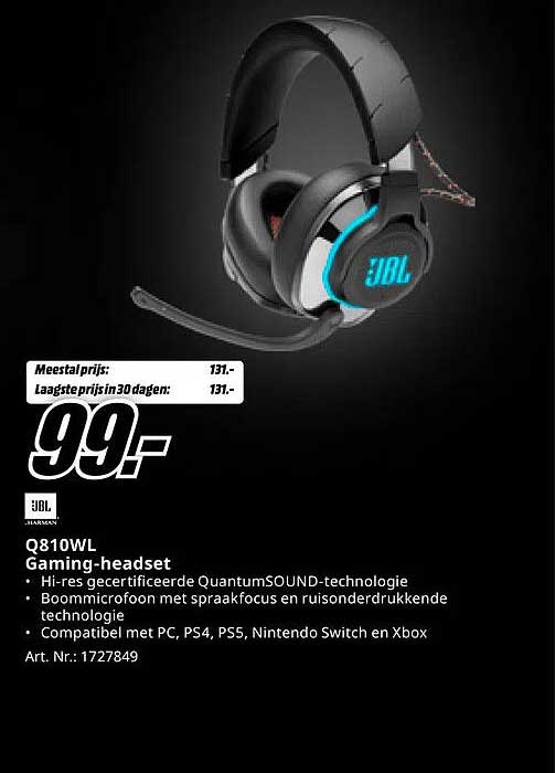 JBL Q810WL Gaming-headset