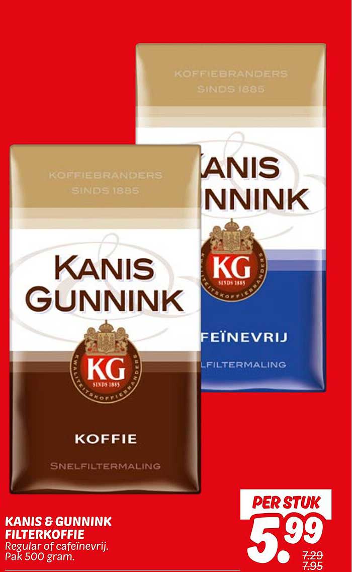 KANIS & GUNNINK FILTERKOFFIE