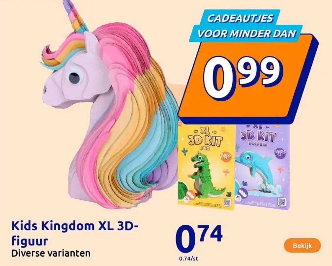 Kids Kingdom XL 3D-figuur
