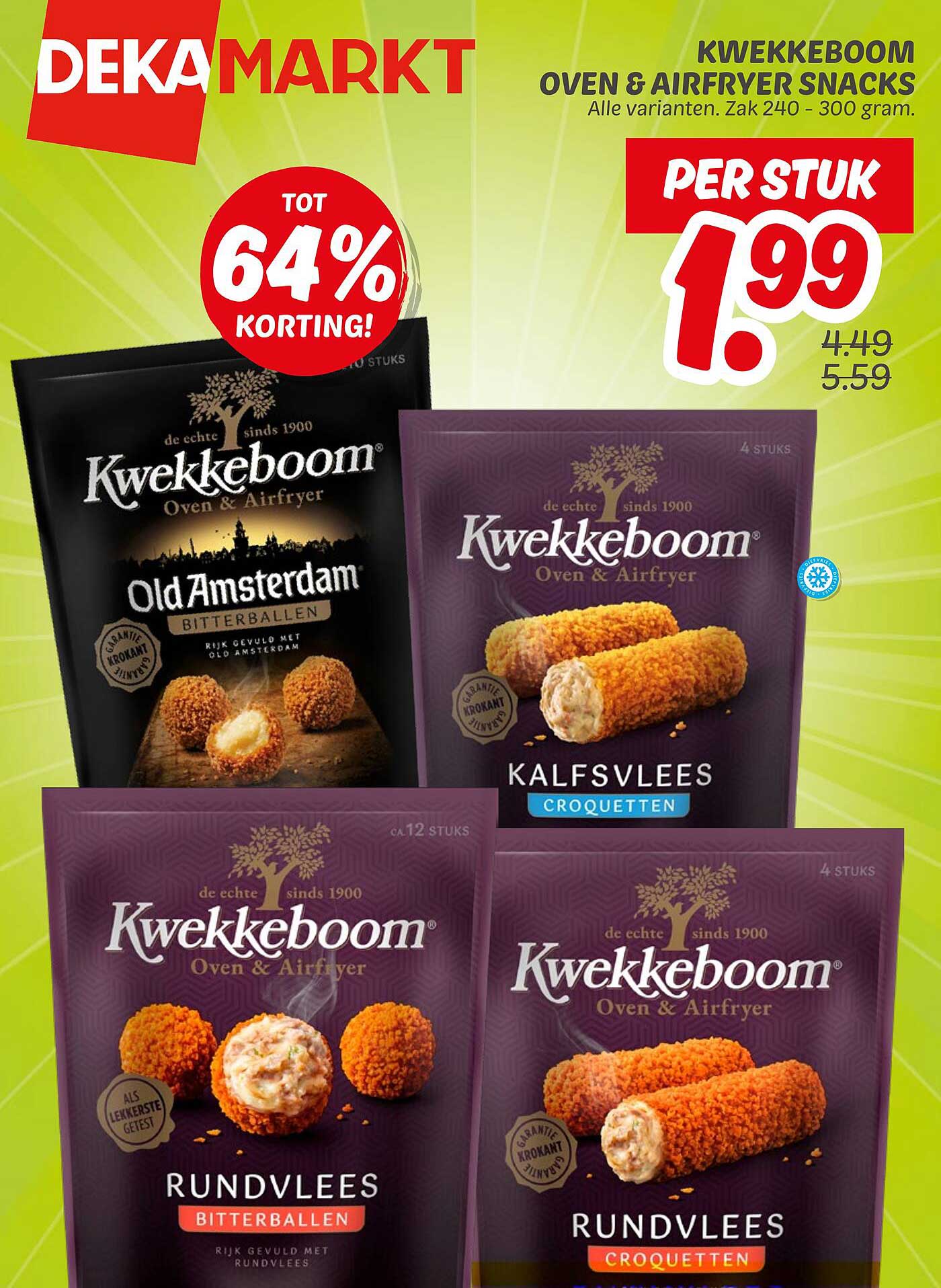 Kwekkeboom Oven & Airfryer Snacks