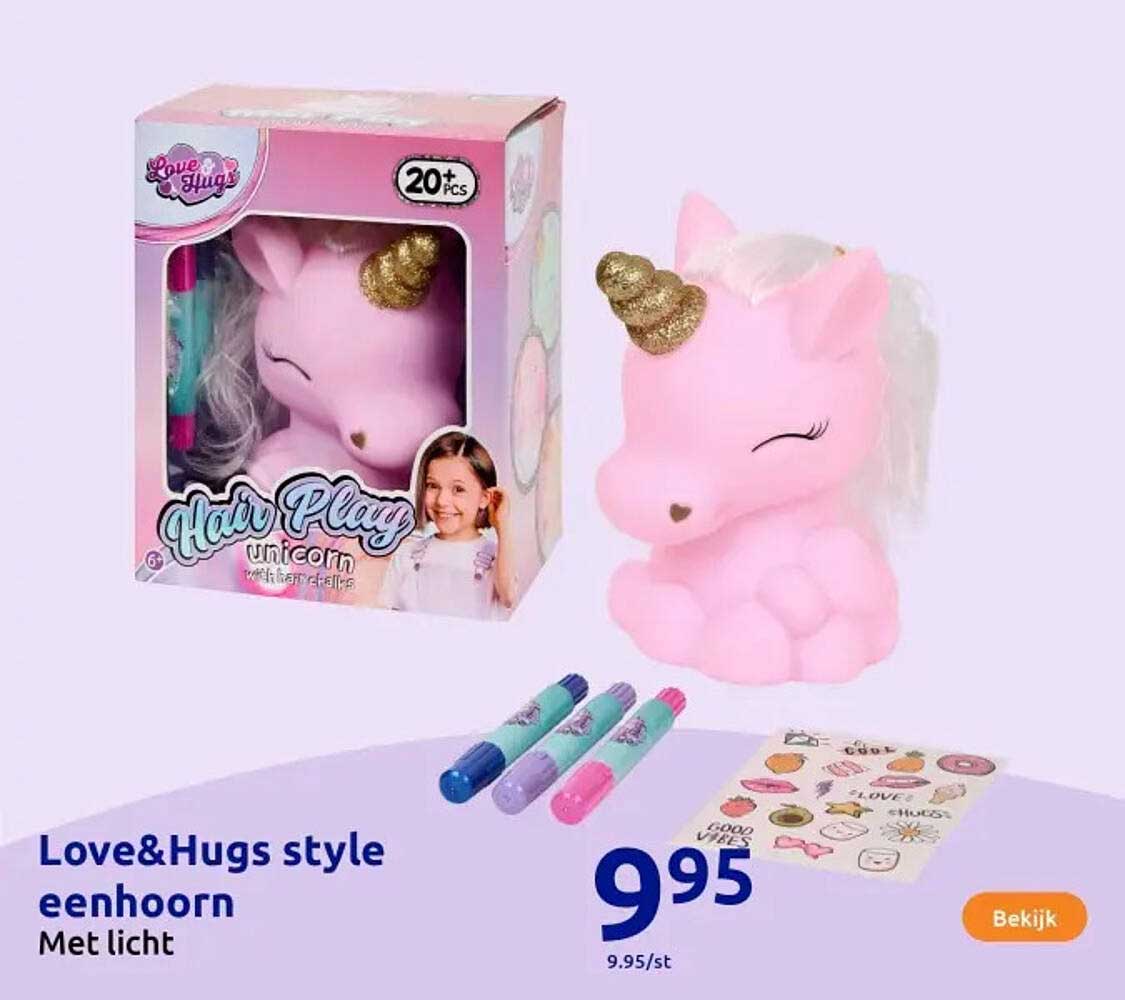 Love&Hugs style eenhoorn