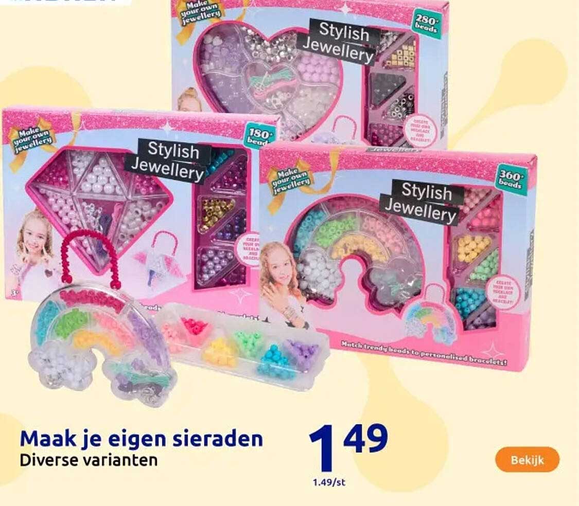 Maak je eigen sieraden - Diverse varianten