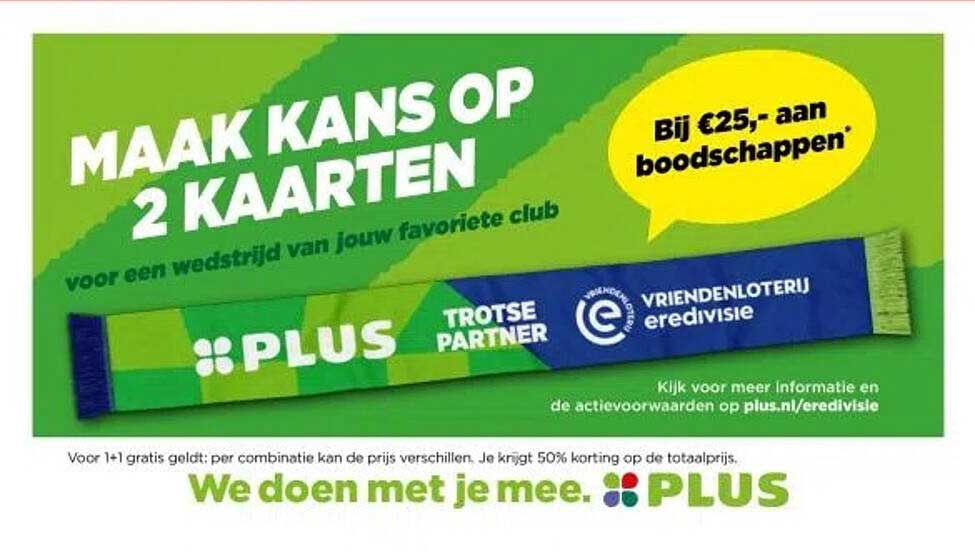 MAAK KANS OP 2 KAARTEN voor een wedstrijd van jouw favoriete club