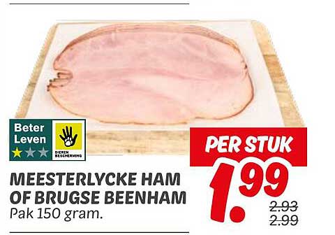 MEESTERLYCKE HAM OF BRUGSE BEENHAM