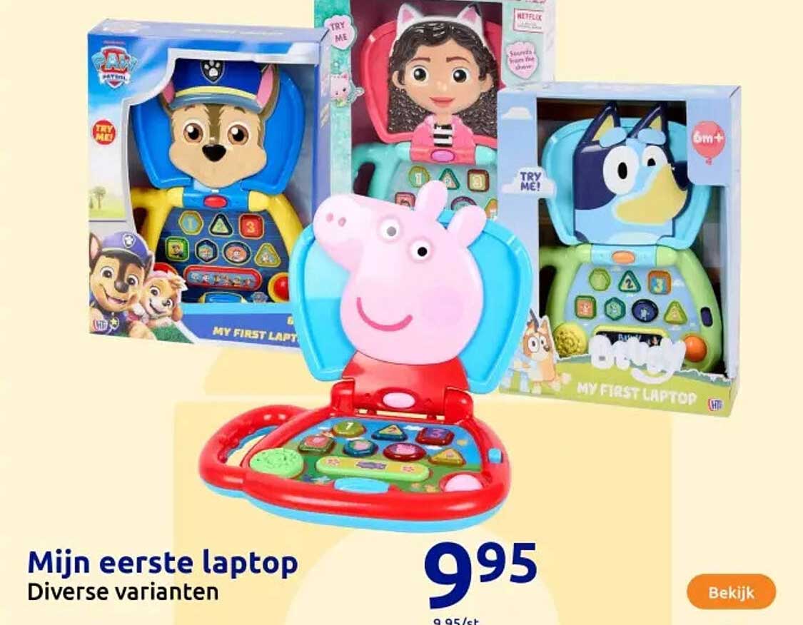 Mijn eerste laptop - Diverse varianten