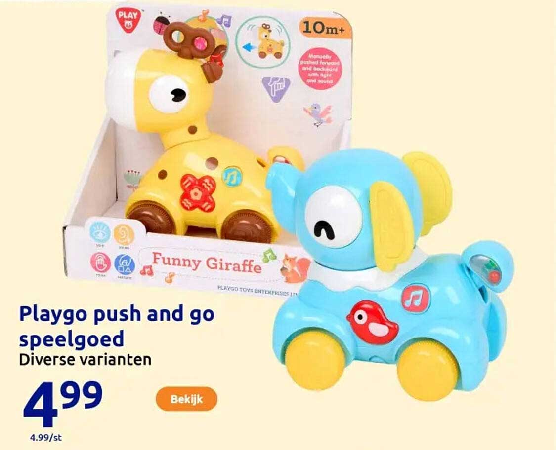 Playgo push and go speelgoed