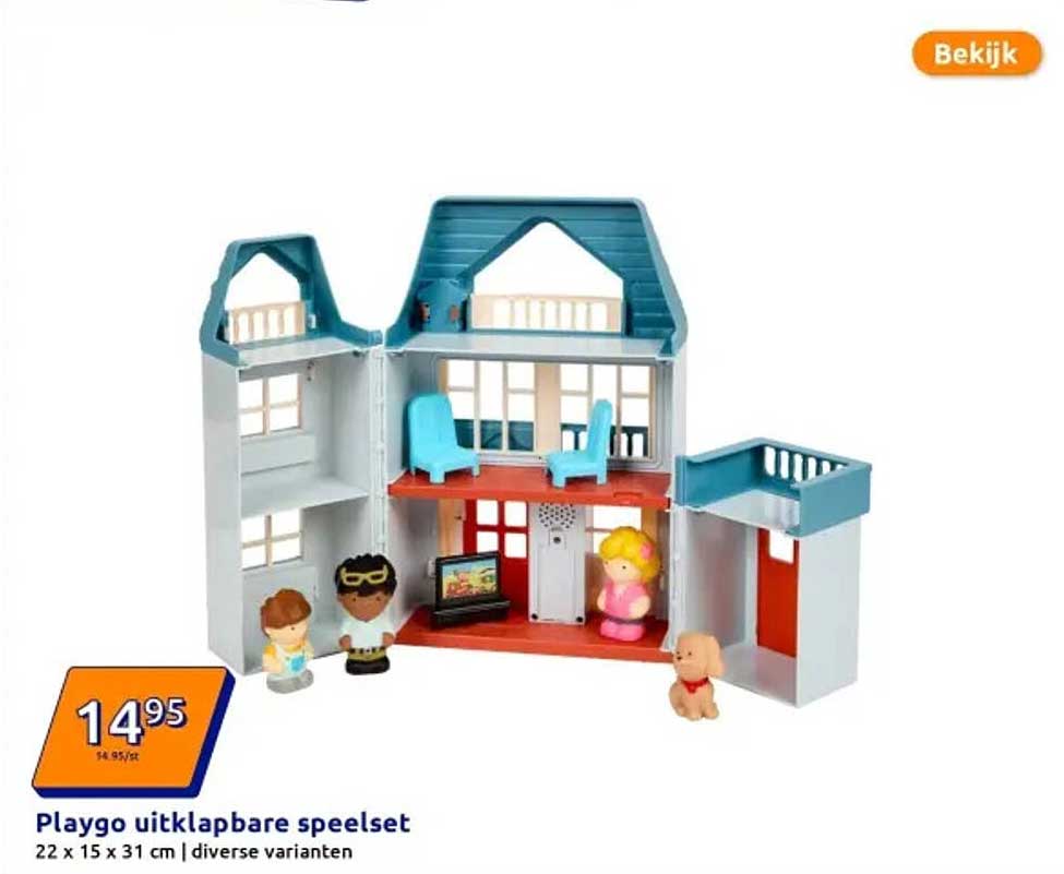 Playgo uitklapbare speelset