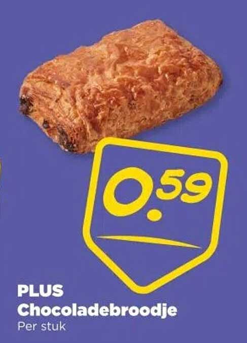 PLUS Chocoladebroodje