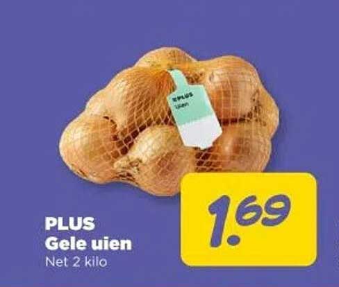PLUS Gele uien