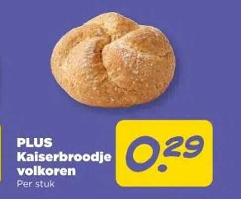 PLUS Kaiserbroodje volkoren