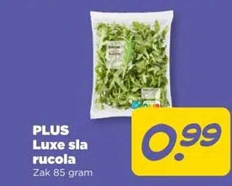 PLUS Luxe sla rucola