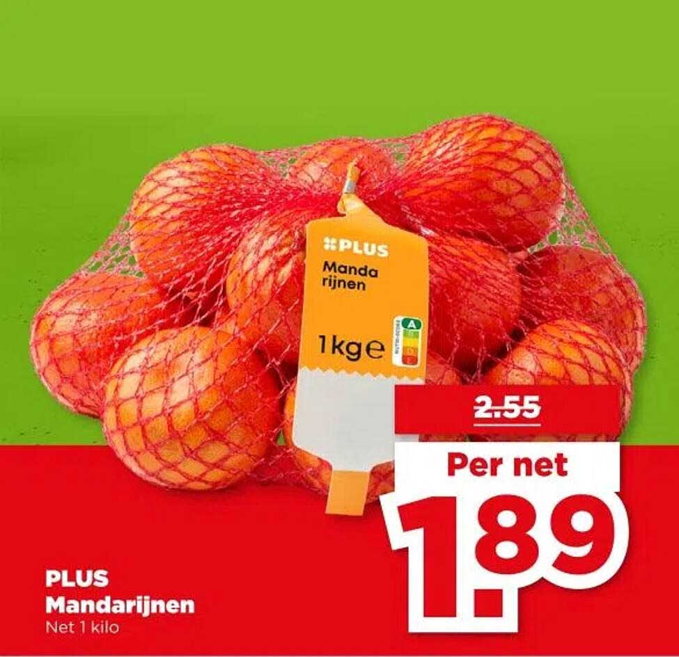 PLUS Mandarijnen 1 kg