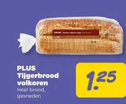 PLUS Tijgerbrood volkoren
