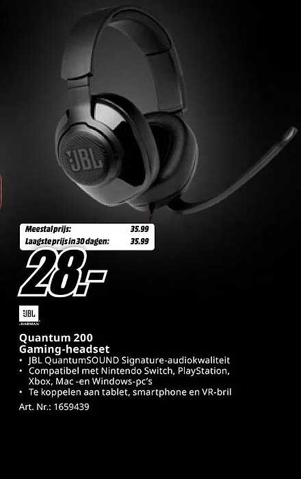 Quantum 200 Gaming-headset