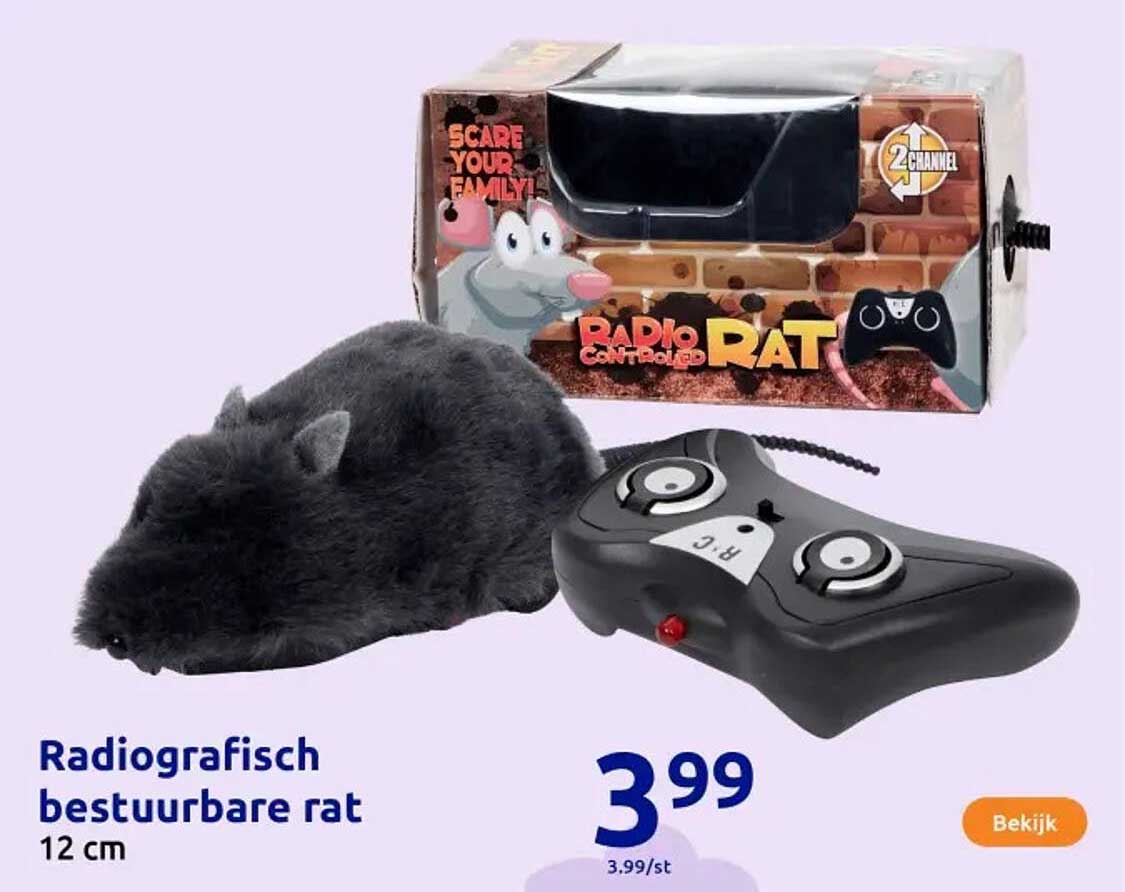 Radiografisch bestuurbare rat 12 cm