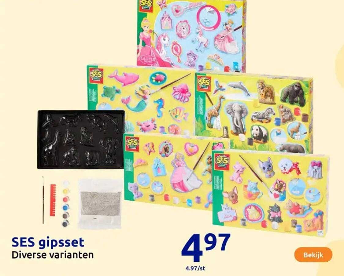 SES gipsset Diverse varianten