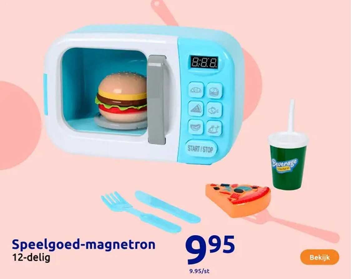 Speelgoed-magnetron 12-delig