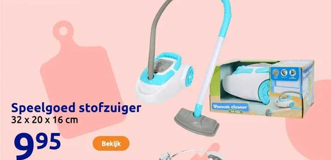 Speelgoed stofzuiger
