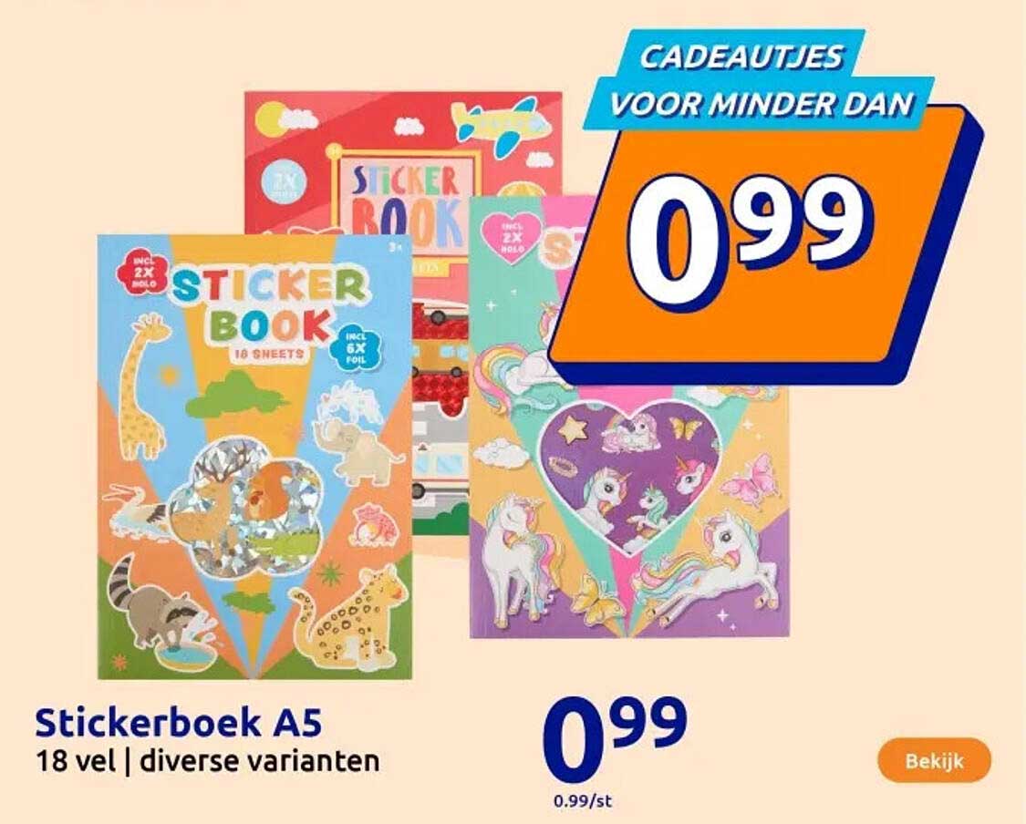 Stickerboek A5