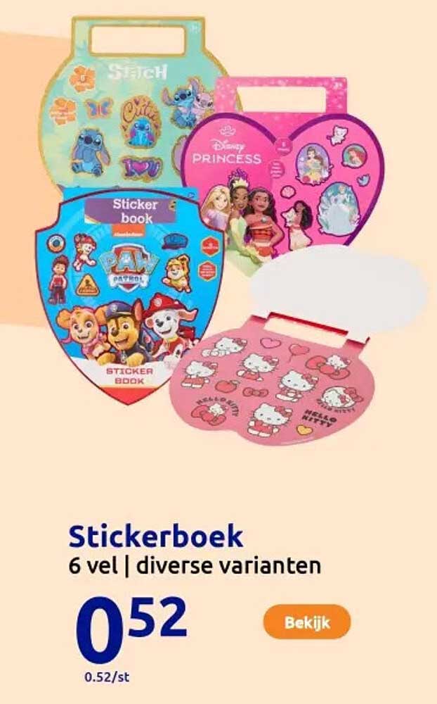 Stickerboek