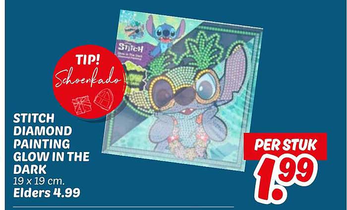 STITCH DIAMOND PAINTING GLOW IN THE DARK