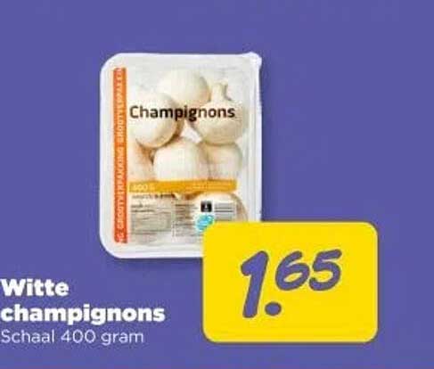 Witte champignons