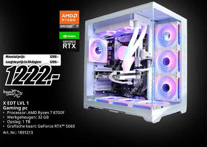 X EDT LVL 1 Gaming pc