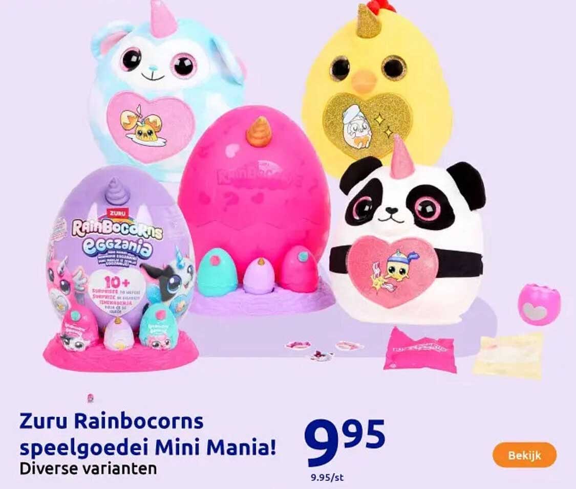 Zuru Rainbocorns speelgoedei Mini Mania!