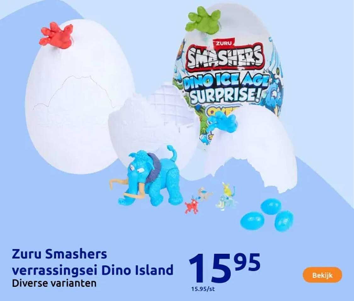 Zuru Smashers verrassingssei Dino Island