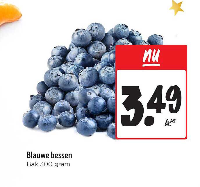 Blauwe Bessen Aanbieding bij Jumbo - FolderFeest.nl