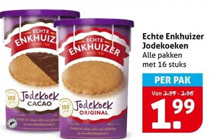 Echte Enkhuizer Jodekoeken