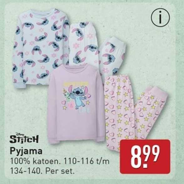 Pyjama Aanbieding bij ALDI - FolderFeest.nl