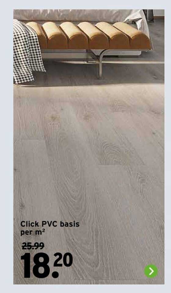 Click Pvc Basis Per M² aanbieding bij GAMMA
