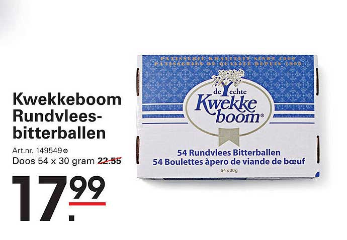 Kwekkeboom Rundvlees-bitterballen