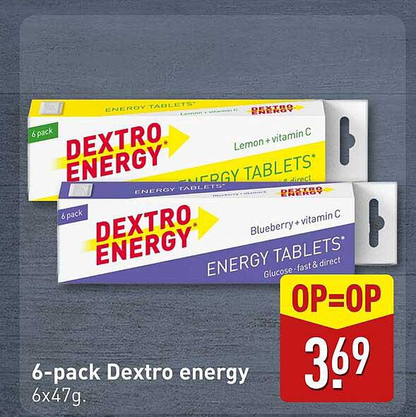 6-pack Dextro energy