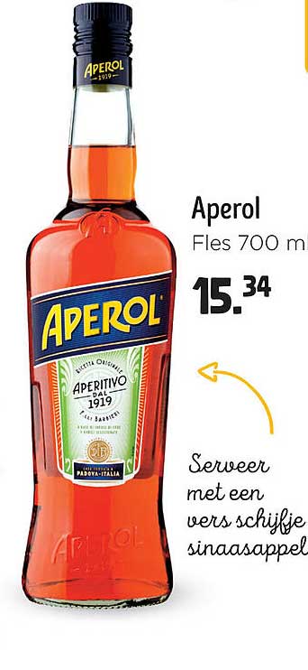 Aperol Fles 700 ml