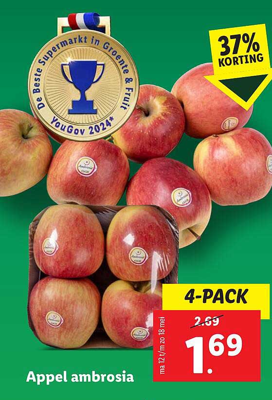 Appel ambrosia 4-PACK