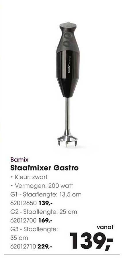Bamix Staafmixer Gastro