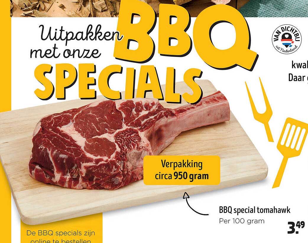 BBQ special tomahawk