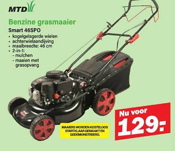 Benzine grasmaaier Smart 46SPO