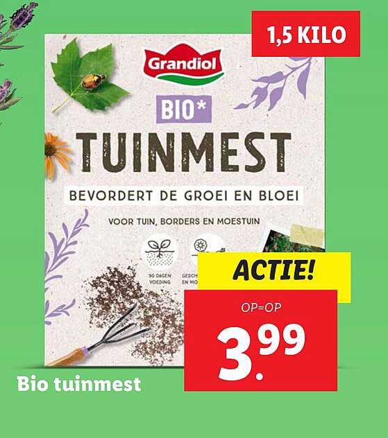 BIO* TUINMEST 1,5 KILO
