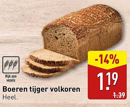 Boeren tijger volkoren Hele.