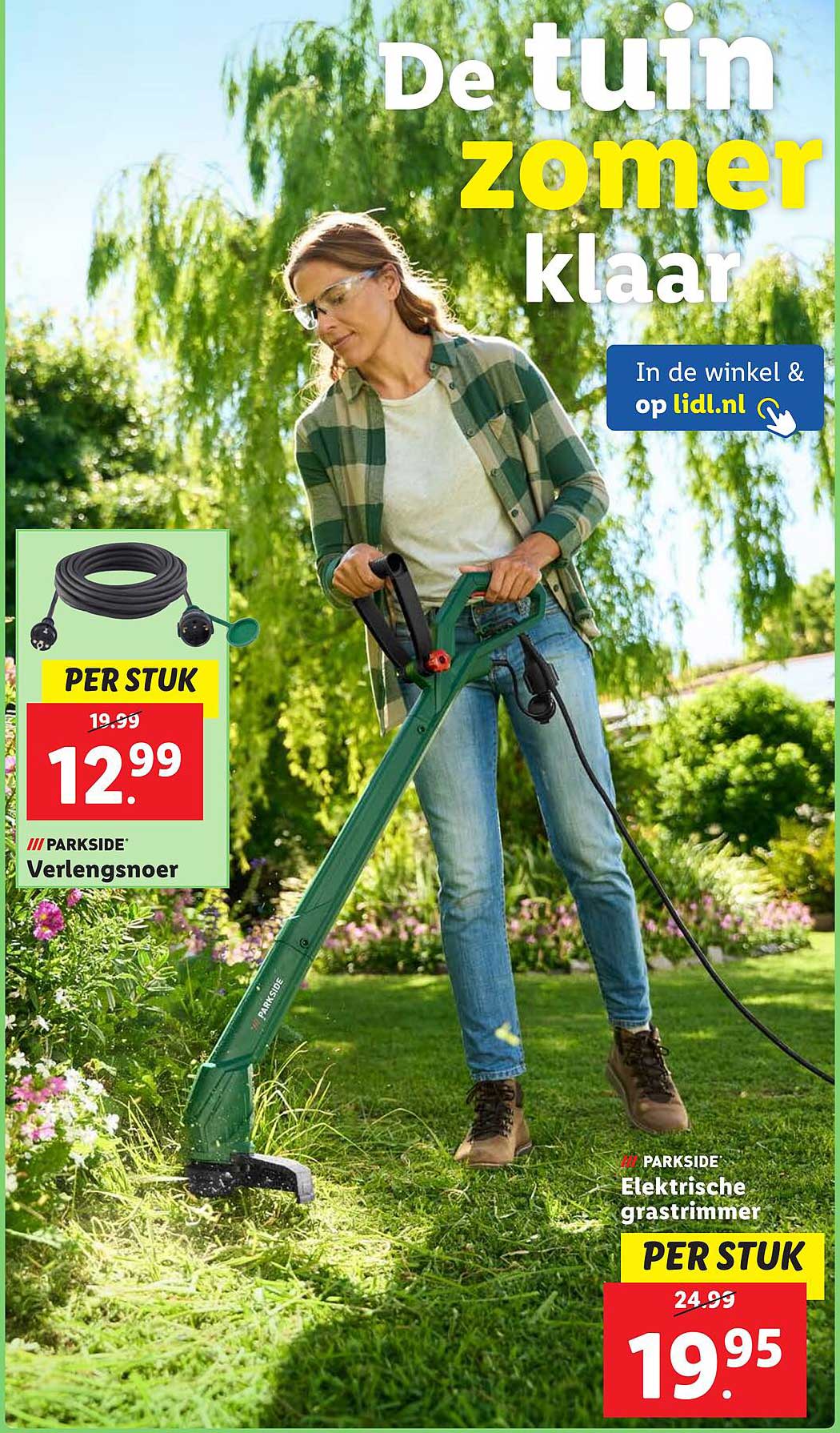 Elektrische grastrimmer
