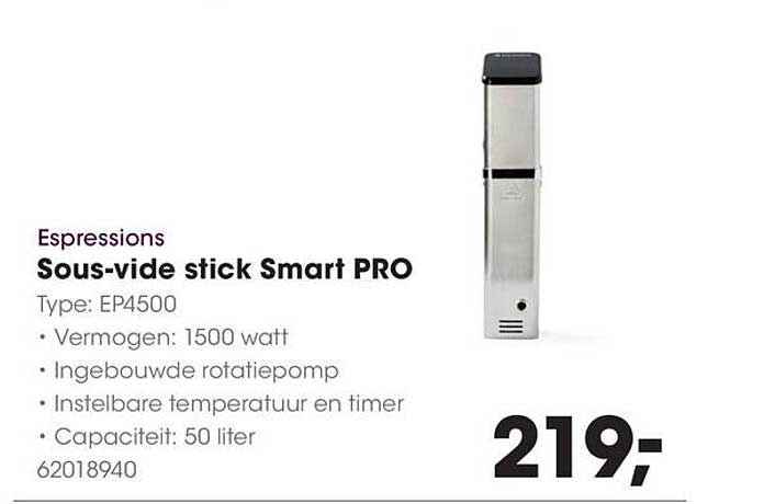 Espressions Sous-vide stick Smart PRO