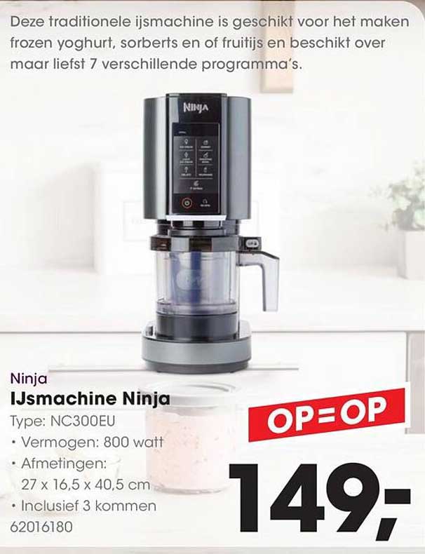 IJsmachine Ninja