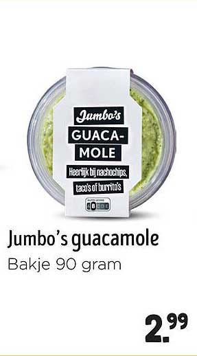 Jumbo's guacamole