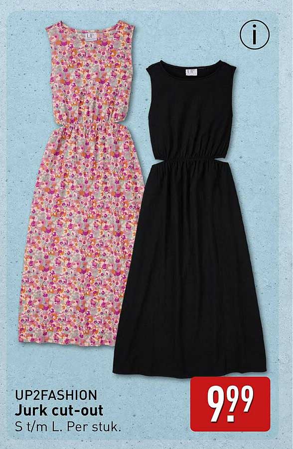 Jurk cut-out